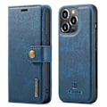 Pikkukuva 1 / 2: DG.Ming iPhone 14 Pro 2-in-1 Lompakko Suojakotelo - Sininen Blue
