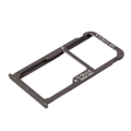 Miniatyrbillede 1 af 2: Huawei Mate 8 OEM dual sim microSD kort tray holder - Brun Brown