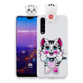 Miniatyrbild 1 av 2: Huawei P20 Pro mobilskal TPU material skyddande elastiskt 3D mönster - Tiger multifärg