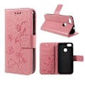 Miniatyrbild 1 av 2: Butterfly läder Huawei P9 Lite Mini fodral - Rosa Rosa
