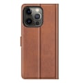 Pikkukuva 2 / 2: Lompakko Nahkakotelo For iPhone 13 Pro Max - Ruskea Brown