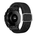 Miniatyrbillede 1 af 2: 26 mm nylonrem til Garmin- og Coros-ure med spænde - Sort Black