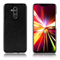 Miniatyrbild 1 av 2: Huawei Mate 20 Lite mobilskal plast syntetläder litchi textur - Svart Svart