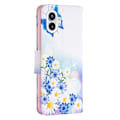Pikkukuva 2 / 2: Wonderland Nothing Phone (1) Läppäkotelo - Perhonen And Flowers Multicolor