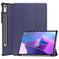 Miniatyrbild 1 av 2: Tri-fold läderfodral för Lenovo Tab P11 Pro (2:a generationen) - Blå Blå