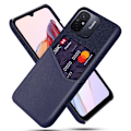 Miniatyrbild 1 av 2: Bofink Xiaomi Redmi 12C skal med korthållare - Blå Blå