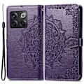 Miniatyrbillede 1 af 2: Mandala OnePlus 10T / Ace Pro Flip Etui - Lilla Purple