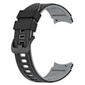 Miniatyrbillede 1 af 2: Samsung Galaxy Watch 5 / 4 / 3 silikone urrem - Sort / Grå Black