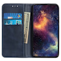 Pikkukuva 2 / 2: Lompakko-style Aitoa Nahkaa Läppäkotelo For OnePlus 11R / Ace 2 - Sininen Blue