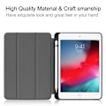 Pikkukuva 2 / 2: iPad Mini (2019) tri-fold nahkainen  suojakotelo  - Musta Black