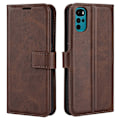 Pikkukuva 1 / 2: Motorola Moto G22 nahkainen lompakokkotelo - Ruskea Brown