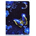Pikkukuva 2 / 2: Lenovo Tab M10 Plus (Gen 3) viileä kuvio nahkakotelo - Sininen Perhonen Blue
