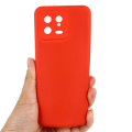 Pikkukuva 5 / 6: Matta nestesilikoninen kuori Xiaomi 13 - Punainen Red