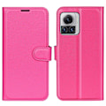 Miniatyrbillede 1 af 2: Klassisk Motorola Edge 30 Ultra / X30 Pro Flip Etui - Rose Pink