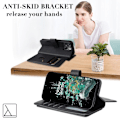 Miniatyrbild 2 av 2: OnePlus Ace Pro / OnePlus 10T fodral med 10 fickor - Svart Svart