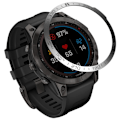 Miniatyrbild 1 av 2: Garmin Fenix 7 metallring - Silver Silvergrå