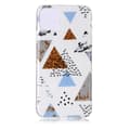 Miniatyrbilde 2 av 2: Marble iPhone 11 Pro Max deksel - Trekantmønster-marmor Multicolor
