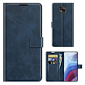 Miniatyrbillede 1 af 2: Wallet-style Læder Etui til Motorola Moto G Power (2021) - Blå Blue