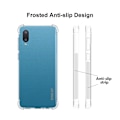 Miniatyrbild 4 av 6: ENKAY genomskinligt droppsäkert fodral för Samsung Galaxy A02 Transparent