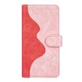 Miniatyrbillede 2 af 6: To-farvet Xiaomi Redmi K60E læderetui - Pink Pink