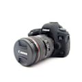 Pikkukuva 1 / 2: Canon EOS 6D Eco Ystävällinen Silikooni Kamera Suoja - Musta Black