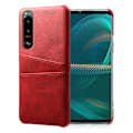 Pikkukuva 1 / 2: Dual Card Suojakotelo Sony Xperia 5 III - Punainen Red