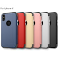 Pikkukuva 2 / 2: iPhone X uniikki suojakuori - Hopea Silver grey