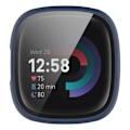 Pikkukuva 5 / 6: Fitbit Sense 2 / Versa 4 suojus karkaistulla lasilla - Keskiyön Sininen Blue