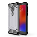 Miniatyrbild 1 av 2: Motorola Moto E5 Play armor guard hybridfodral - Grå Silvergrå
