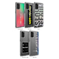 Pikkukuva 2 / 2: Ringke FUSION DESIGN - Samsung Galaxy S20 Plus - New Yorkin Etiketti Transparent