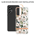 Miniatyrbillede 2 af 2: Supertyndt og holdbart softcover til Samsung Galaxy A33 5G - Grøn Gardenia Green