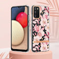 Miniatyrbillede 2 af 2: Supertyndt og slidstærkt softcover til Samsung Galaxy A02s (166 mm) - Lyserød Gardenia Pink