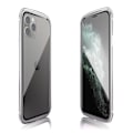 Pikkukuva 1 / 2: Luphie Wasp iPhone 11 Pro Max Alu-puskuri + lasi - Hopea Silver grey