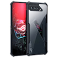 Miniatyrbillede 1 af 2: Stødsikkert Asus ROG Phone 5s / Asus ROG Phone 5 hybridcover - Sort Black