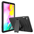 Miniatyrbillede 1 af 5: Samsung Galaxy Tab S5e stødsikker silikone hybrid etui - Sort Black