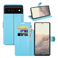 Pikkukuva 2 / 2: Classic Google Pixel 6 Läppäkotelo - Sininen Blue