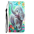 Pikkukuva 2 / 6: Wonderland Xiaomi Poco X5 Pro / Redmi Note 12 Pro / 12 Pro Speed Läppäkotelo - Elephant Green