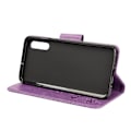 Pikkukuva 2 / 2: Butterfly Samsung Galaxy A50 nahkakotelo - Violetti Purple