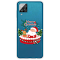 Miniatyrbillede 1 af 2: Juletaske til Samsung Galaxy M53 5G - Julemand Og Julemand Red