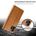Miniatyrbillede 2 af 2: LC.IMEEKE iPhone 12 Pro Max flip etui - Brun Brown