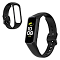 Miniatyrbillede 1 af 2: Samsung Galaxy Fit 2 silikone rem - sort Black