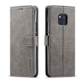 Miniatyrbillede 1 af 2: LC.IMEEKE Huawei Mate 20 Pro mobiletui i kunstlæder med kortholder - Grå Silver grey