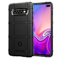Miniatyrbild 2 av 2: Samsung Galaxy S10 Plus anti-shock fodral med rutnäts textur - Svart Svart