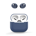 Pikkukuva 1 / 2: AirPods 3 silikonikotelo korvasuojuksilla - Keskiyön Sininen Blue