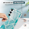 Pikkukuva 2 / 2: Marble Samsung Galaxy S23 Plus Suojakotelo - Vihreä Green