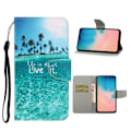 Miniatyrbillede 1 af 2: Wonderland Samsung Galaxy S20 etui - Bølge Blue