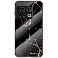 Miniatyrbild 1 av 2: Fantasy Marmor OnePlus 10 Pro skal - Guld Svart Marmor Svart
