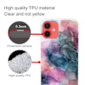 Miniatyrbillede 2 af 2: Marble design iPhone 13 cover - Osmose Af Rosa Og Grøn Multicolor