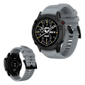 Miniatyrbillede 1 af 2: Garmin Fenix 6 / Fenix 5 Plus / Fenix 5 / Forerunner 935 / Quatix 5 / Quatix 5 Sapphire / Approach S60 / Garmin Instinct silikone Urrem - Grå Silver grey