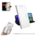 Miniatyrbillede 1 af 2: Mirror OnePlus Nord N100 flip etui - sølv Silver grey